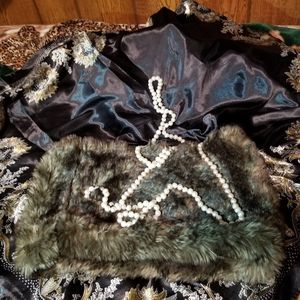 Faux fur scarf